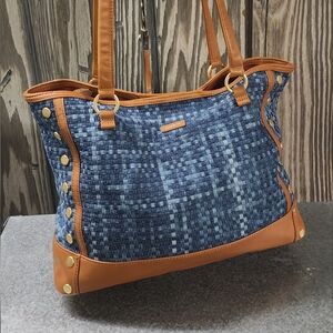 Hammit Andersen Revival Mosaic Denim Tote